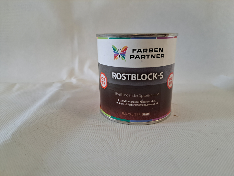 Farbenpartner Rostblock-S rotbraun, 0,375 l