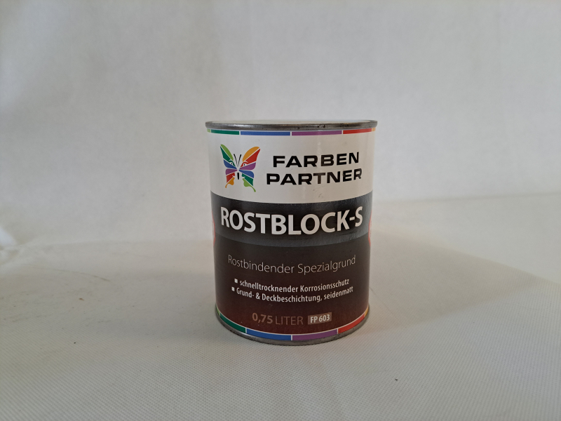 Farbenpartner Rostblock-S rotbraun, 0,75 l