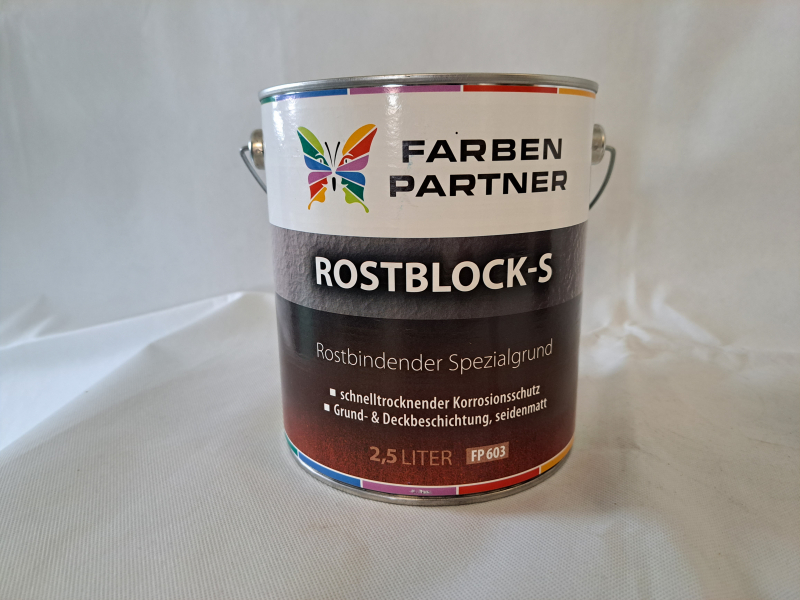 Farbenpartner Rostblock-S weiß, 2,5 l