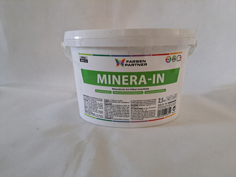 FP Minera-IN mineralische Innenfarbe - weiß 2,5 l