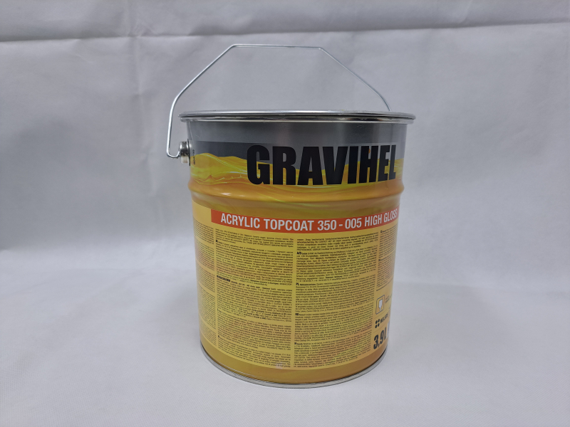 Gravihel 1K Acryl Topcoat - 350-005 Binder hochglänzend - 1l