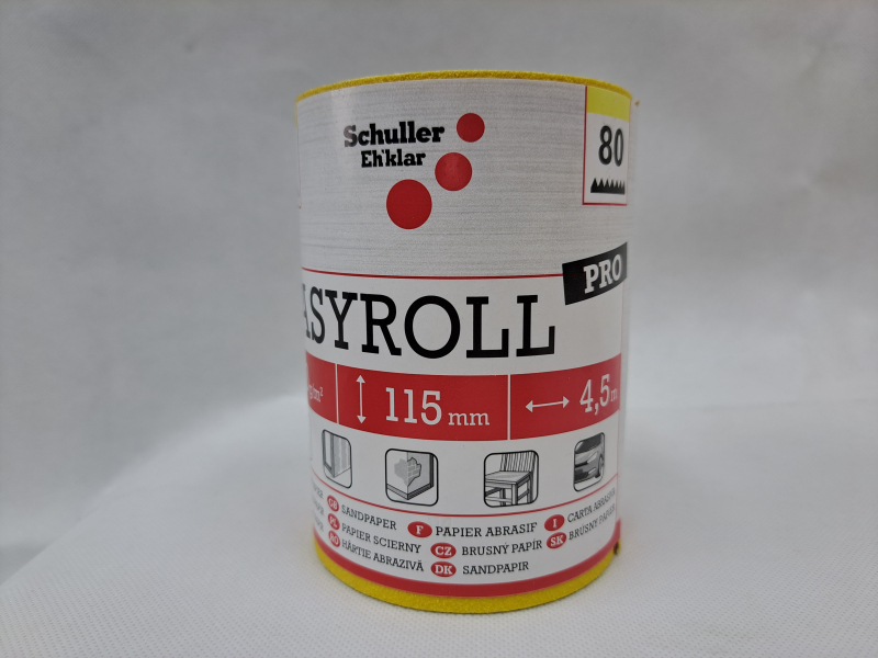 Easyroll Pro P80 - Schleifpapierrolle 115mmx4,5m