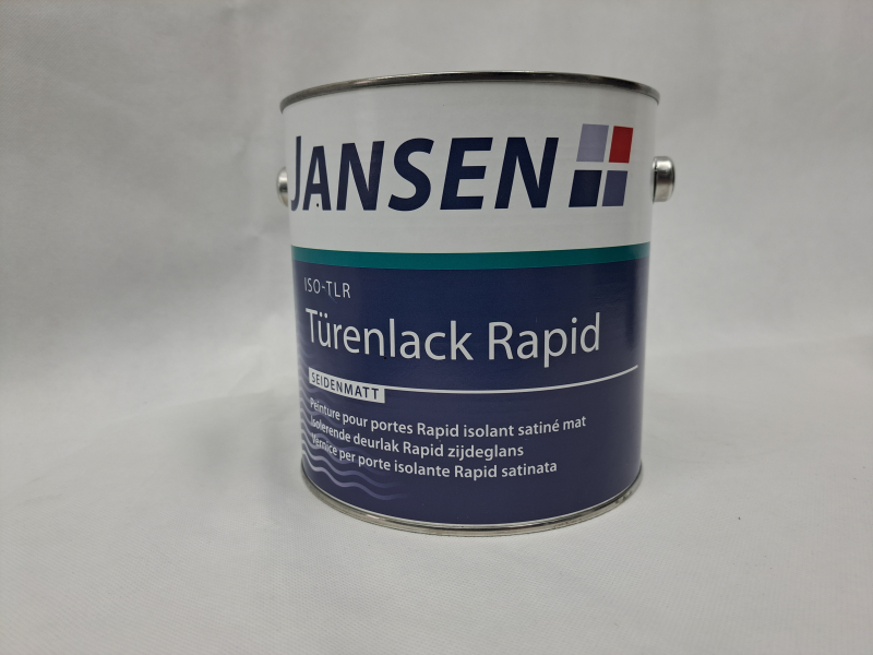 Jansen ISO-TLR Türenlack Rapid weiß seidenmatt 2,5l