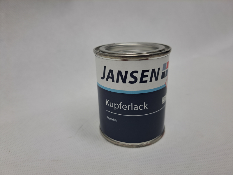 Jansen kupferlack metallisch seidenglänz - kupfer 0,125 l