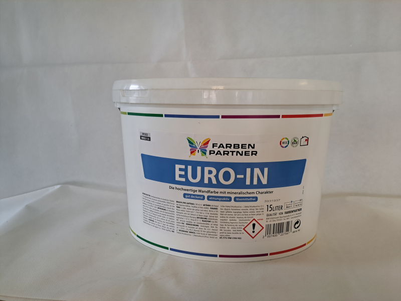 EURO-IN Wandfarbe m. mineralisch.Charakt Base C 13,950l