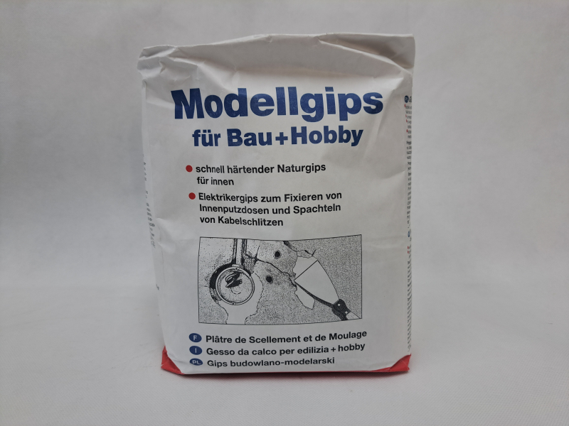 Modellgips fuer Bau und Hobby - 5 kg