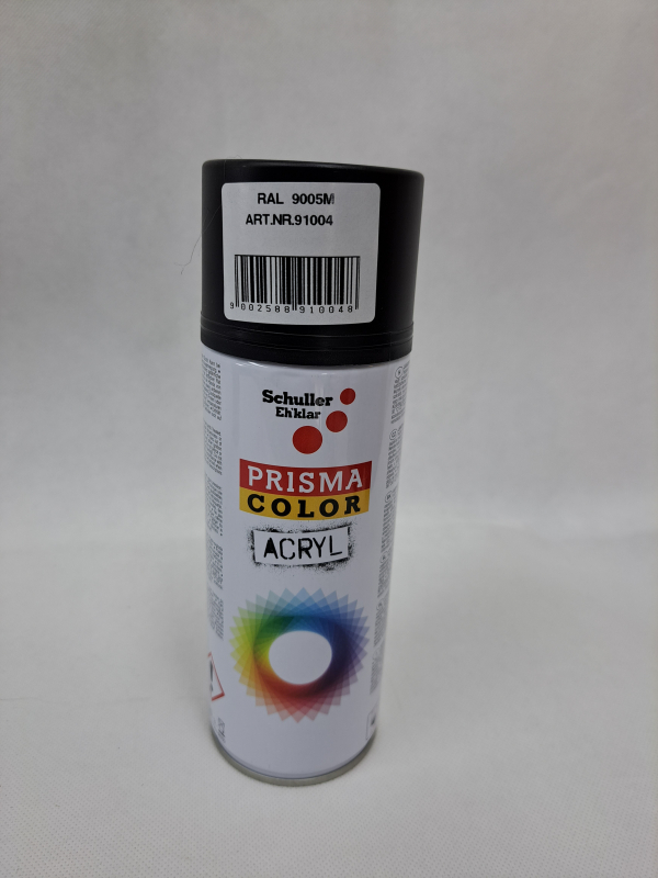 Prisma Color RAL 9005 400ml - Lackspray Schwarz matt