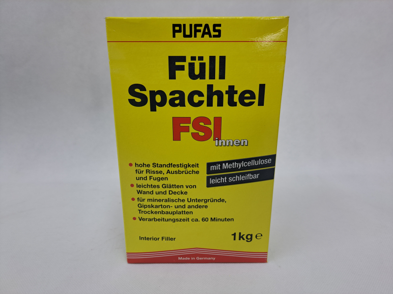 PUFAS Füllspachtel FSI innen 1Kg - 1 kg