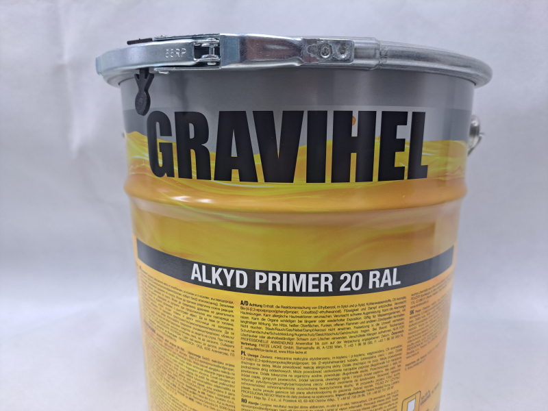 Gravihel 1K Alkyd Primer 20 RAL - 1L