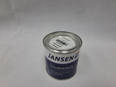 Jansen Aqua Schultafellack seidenmatt - schwarz 0,375 l