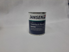 Jansen ISO-TLR Türenlack Rapid weiß seidenmatt 0,75 l