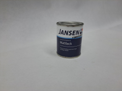 Jansen Kunstschmiede- Mattlack - schwarz 0,125 l